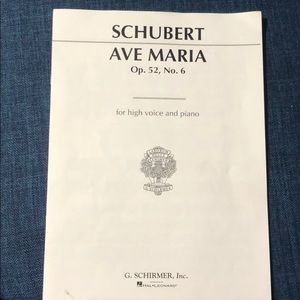 Schubert ave Maria op. 52, No. 6